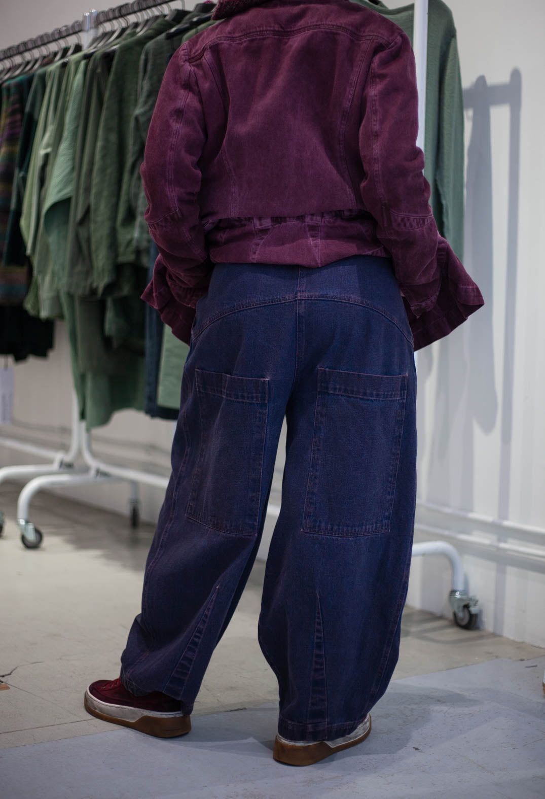 PRE-ORDER - Barrel Leg Jeans in Bronze Cloud (Pictured in - NEED TO CONFIRM COLOUR) - 3560101