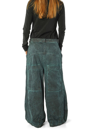 PRE-ORDER - Wide Leg Jeans in Lava Cloud (Pictured in Park Cloud) - 3560102