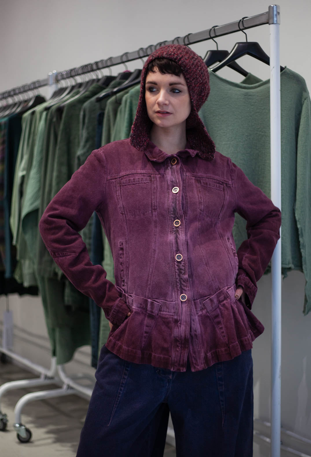 PRE-ORDER - Denim Jacket in Bronze Cloud (Pictured in Lava Cloud) - 3561103