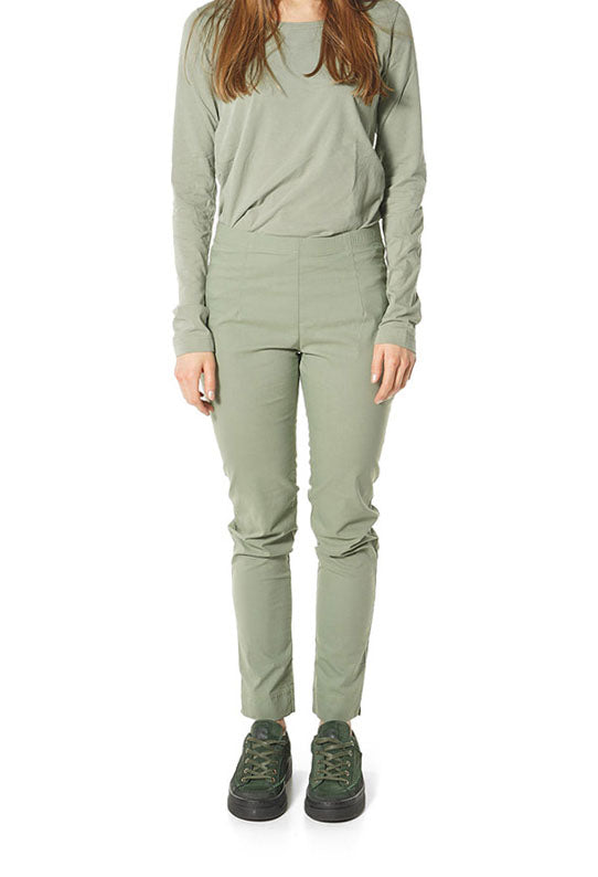 PRE-ORDER - Pull On Slim Leg Trousers in Bronze (Pictured in Park) - 3630101