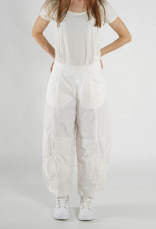 PRE-ORDER - Pull On Balloon Trousers in Salina - 3630109 (Pictured in Off White)