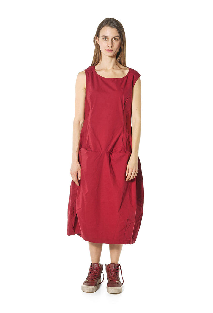 PRE-ORDER - Sleeveless Dress in Black (Pictured in Lava) - 3630908