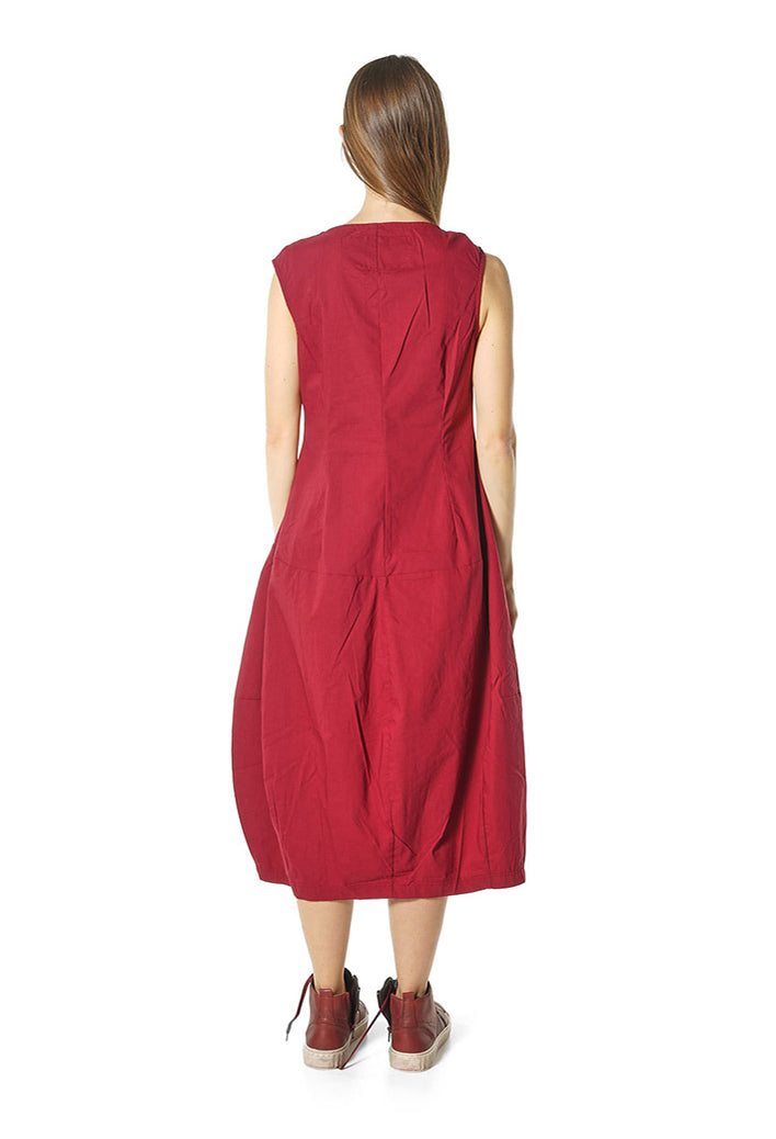 PRE-ORDER - Sleeveless Dress in Lava - 3630908