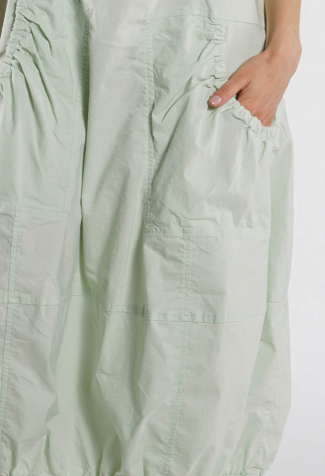 PRE-ORDER - Sleeveless Balloon Dress in Off White - 3630913 (Pictured in Lime)