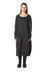 PRE-ORDER - Long Sleeve Tulip Hem Dress in Black - 3630914