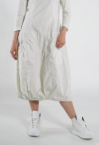 PRE-ORDER - Cropped Sleeve Balloon Dress in Salina - 3630915