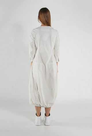 PRE-ORDER - Cropped Sleeve Balloon Dress in Salina - 3630915