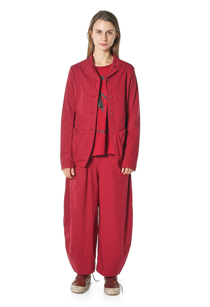 PRE-ORDER - Tulip Hem Jacket in Crystal (Pictured in Lava) - 3631113