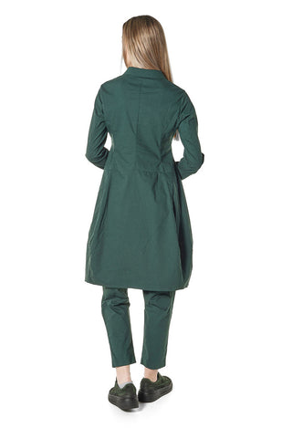 PRE-ORDER - Tulip Hem Coat in Lava (Pictured in Forest) - 3631216