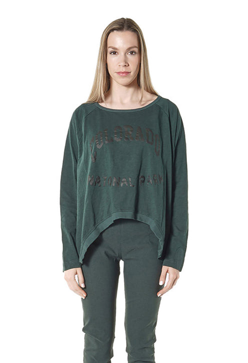 PRE-ORDER - Long Sleeve Top in Lava Print (Pictured in Forest Print) - 3640503