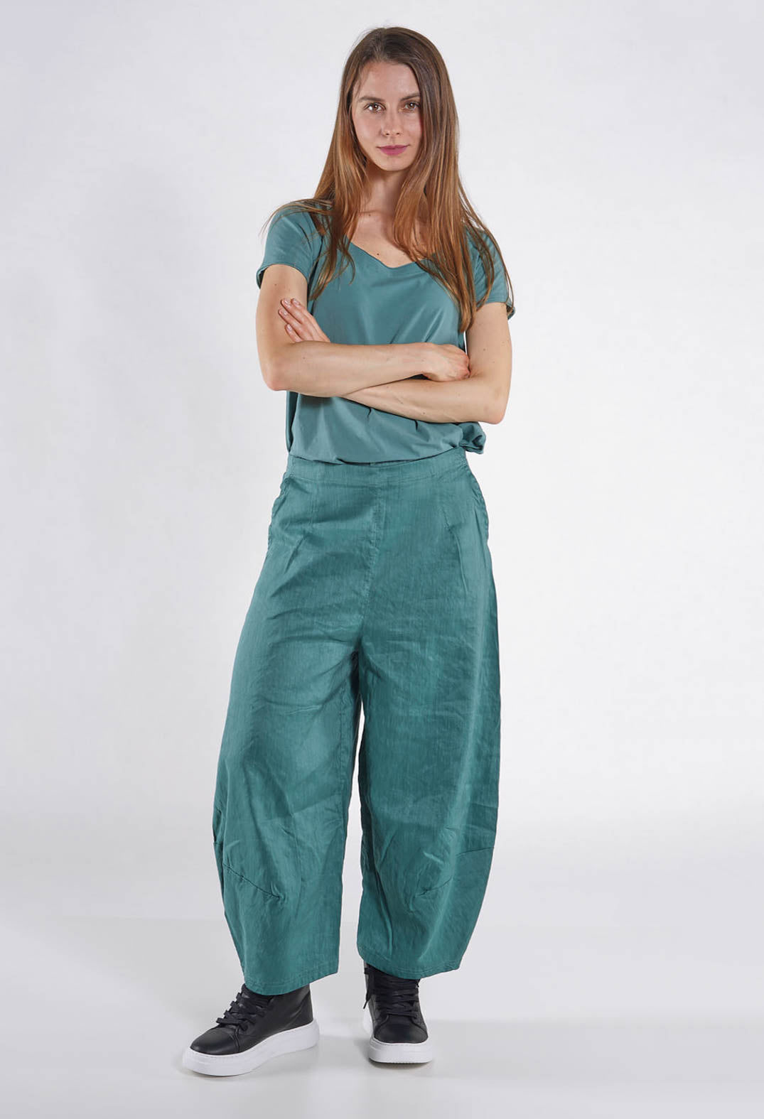 PRE-ORDER - Tulip Trousers in Lime - 3830102 (Pictured in Grass)