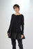 PRE-ORDER - Dual Fabric Jumper with Exposed Seams in UNKNOWN ((Pictured in Black) - 3890714
