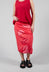 Double Layered Pencil Skirt in Cherry Dot