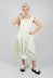 Sleeveless Utility Dress in Pearl