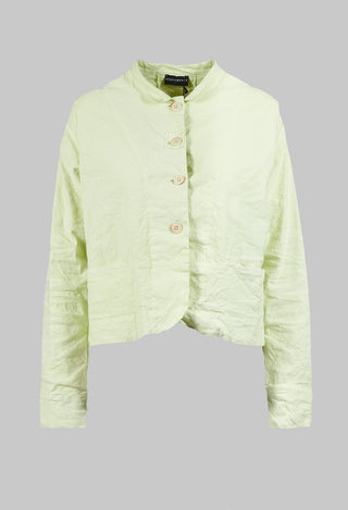 Grandad Collar Jacket in Melone