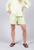 Linen Shorts in Melone