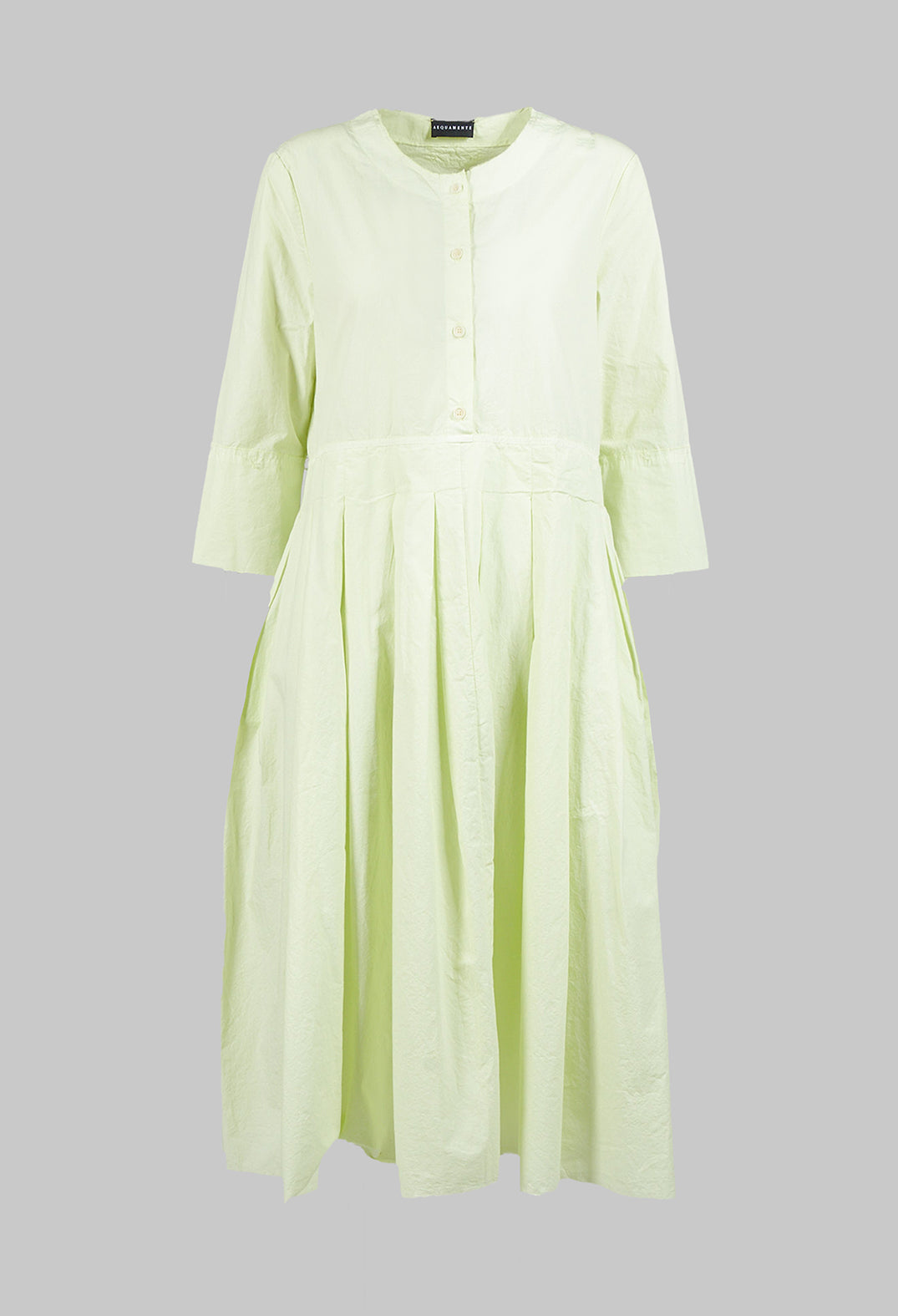 Part Button Through Dress in Melone
