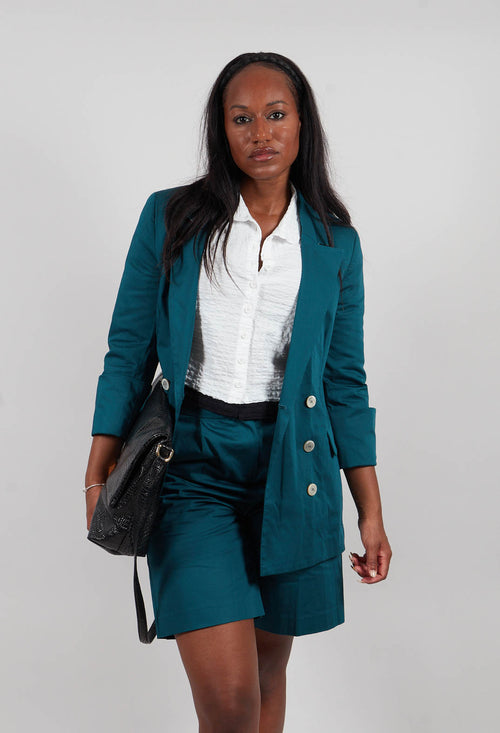 Tailored Jacket in Poseidon Green