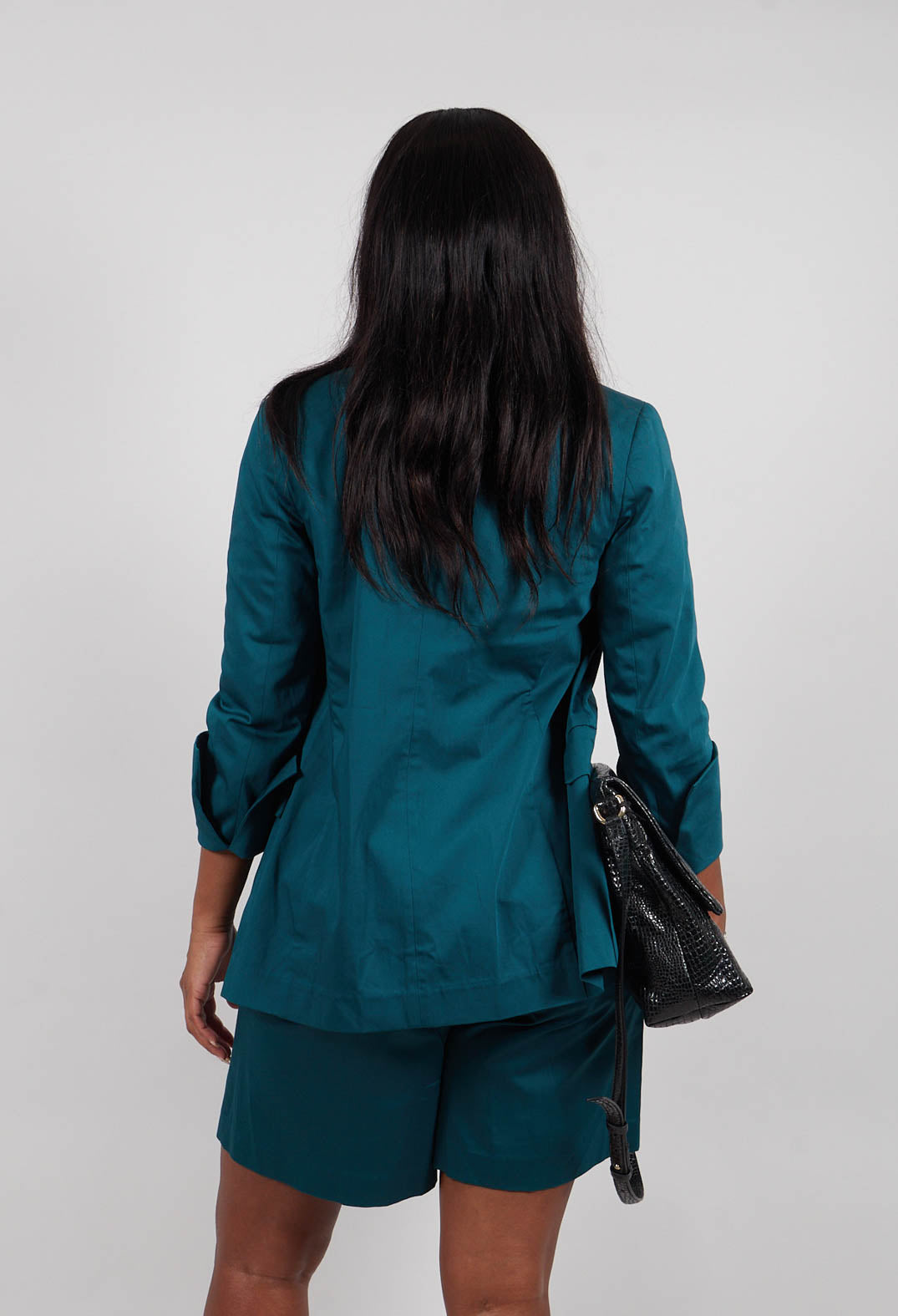 Tailored Jacket in Poseidon Green