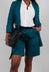 Tailored Bermuda Shorts in Poseidon Green