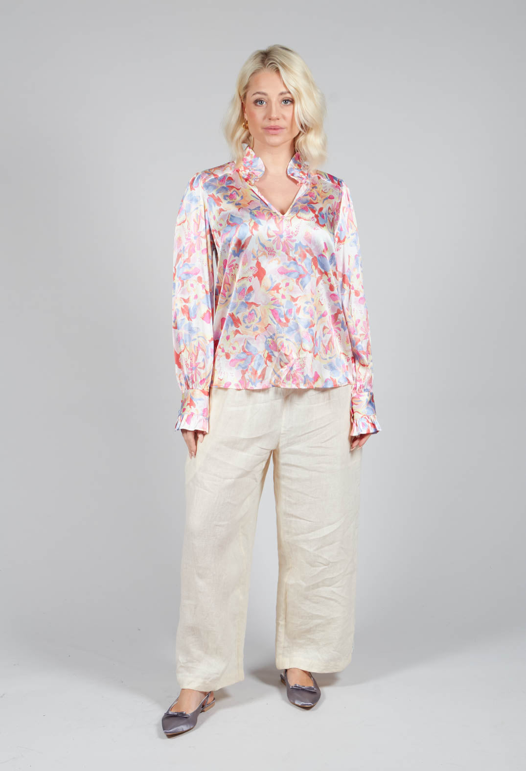 Merle Blouse in Flora Blossom