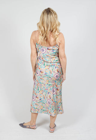 Adelaide Strap Dress in Anemone Plum