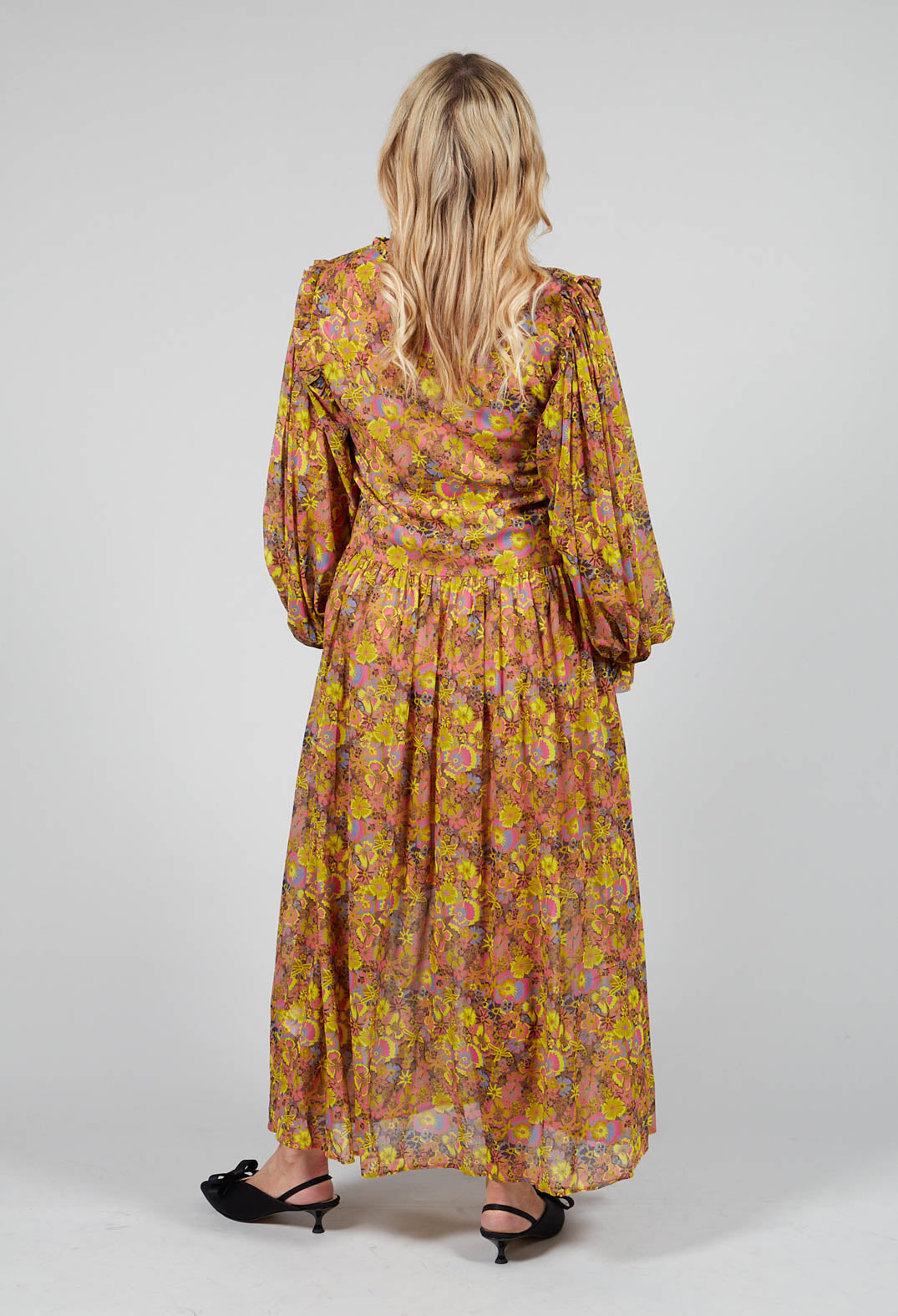 Milly Dress in Freesia Canary