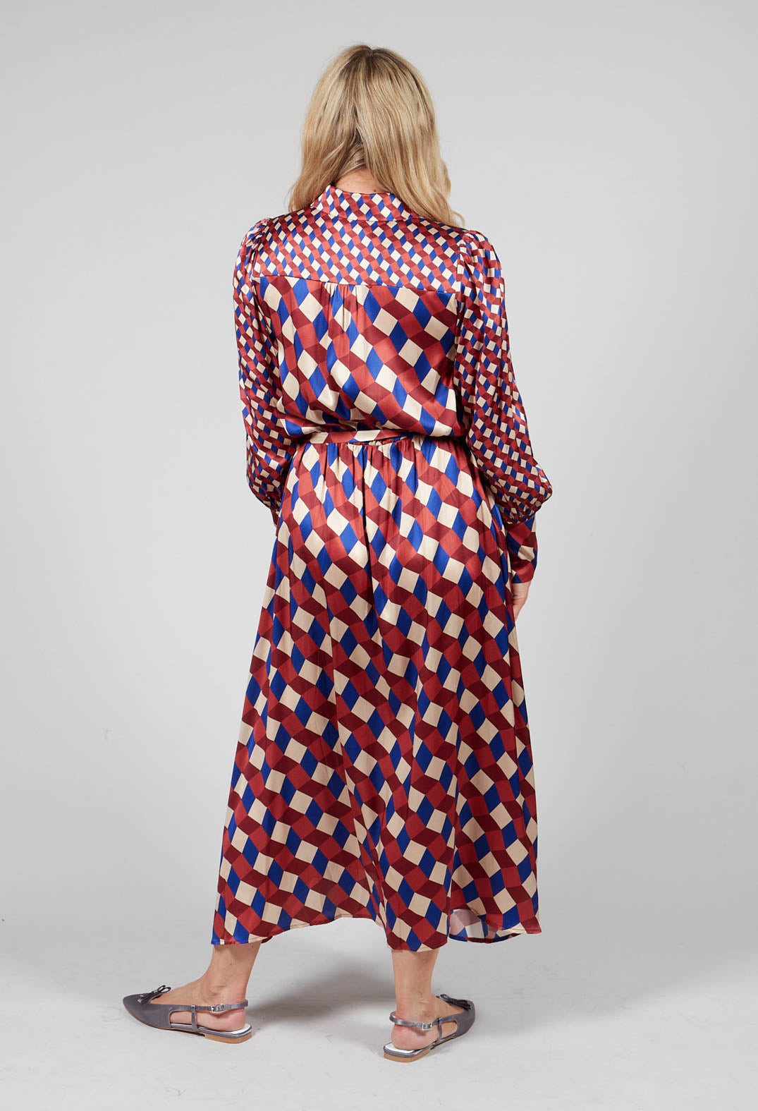 Monika Shirt Dress in Avenue