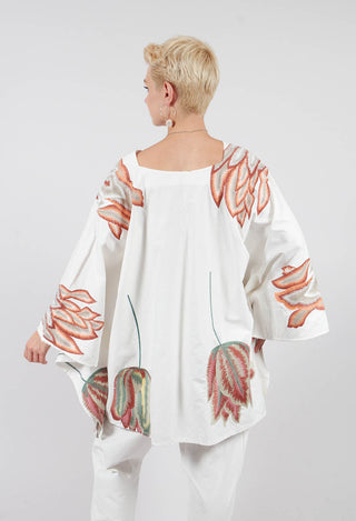 Daisiste Tunic in Schnee White