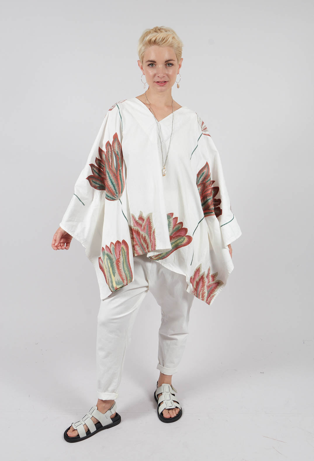 Daisiste Tunic in Schnee White
