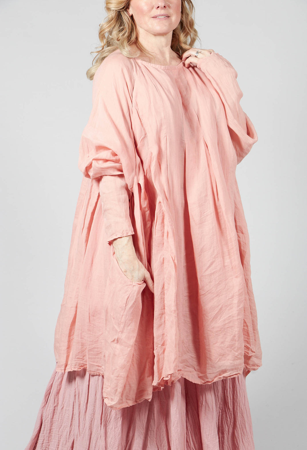 Kunsteh Tunic in Lotus Pink