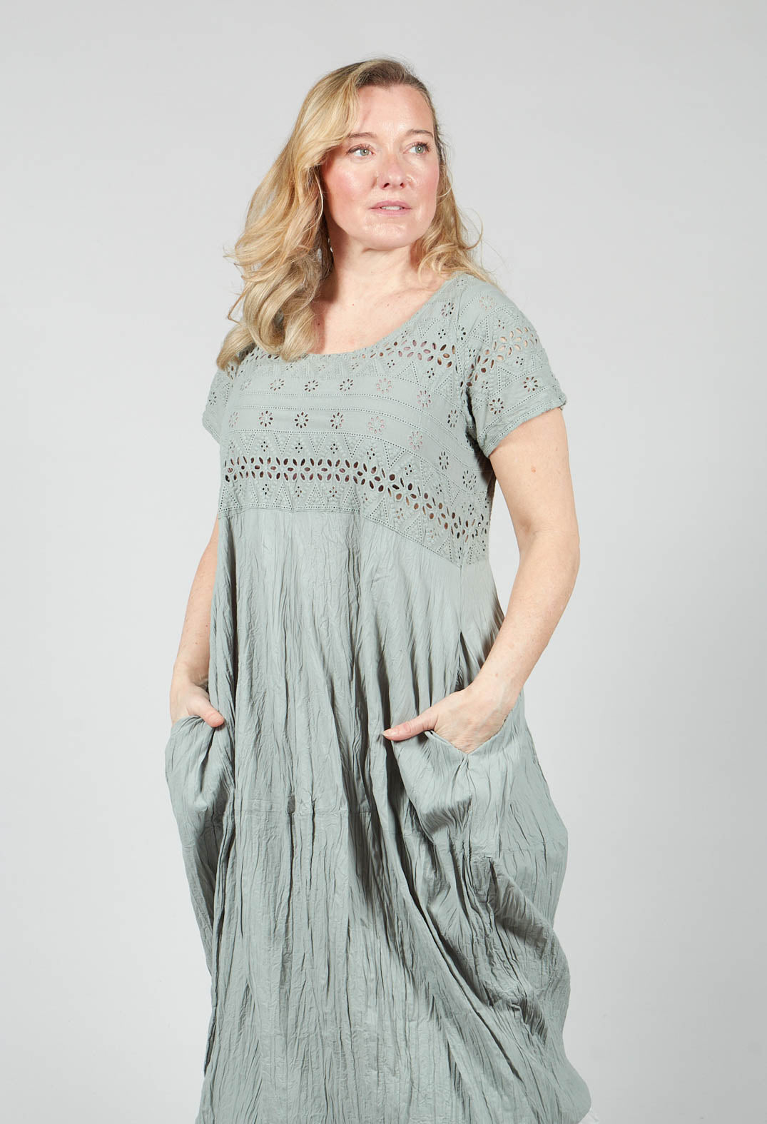 Peoniemals Dress in Sage Green