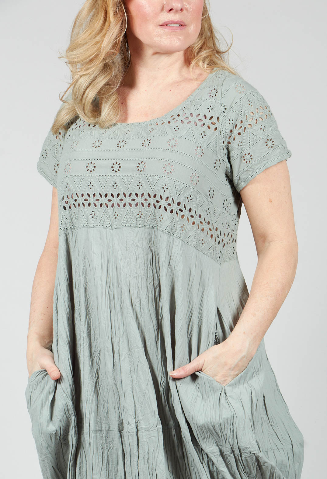 Peoniemals Dress in Sage Green