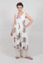 Hibiskunst Dress in Schnee White