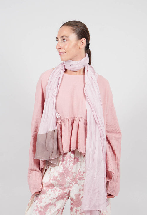 Bauchlos Top in Lotus Pink