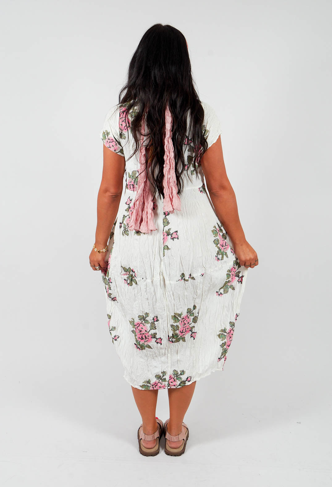 Primelist Dress in Schnee White