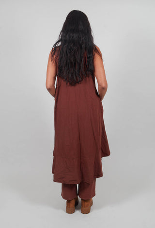 Unikrum Dress in Mudcloth Brown