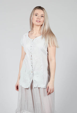 Geraniund Blouse in Mond Blue