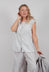 Geraniund Blouse in Mond Blue