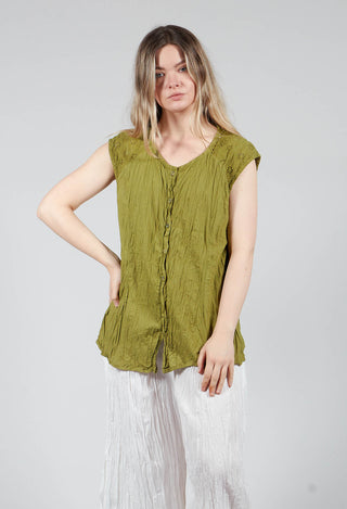 Geraniund Blouse in Kasper Green