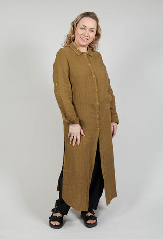 Monu Coat in Kaki