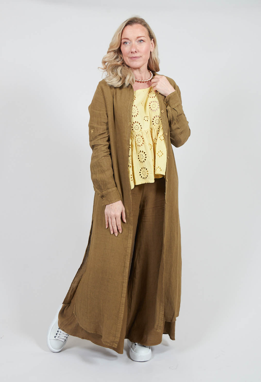 Ahbiszett Top in Leo Yellow