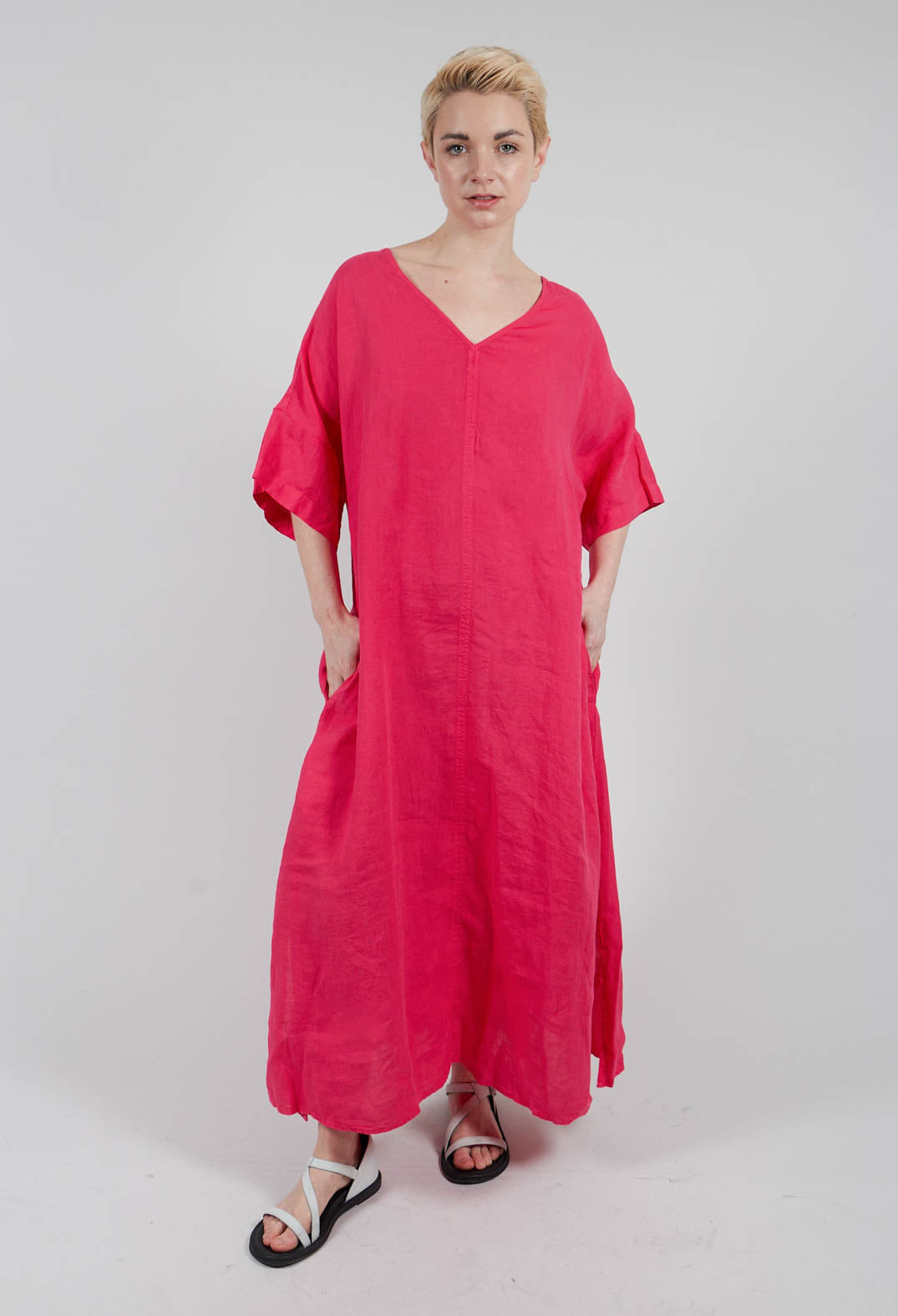 Nama Dress in Fuchsia
