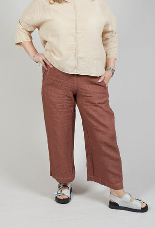 Skara Pants in Pecan