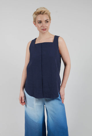 Wadi Top in Dark Blue