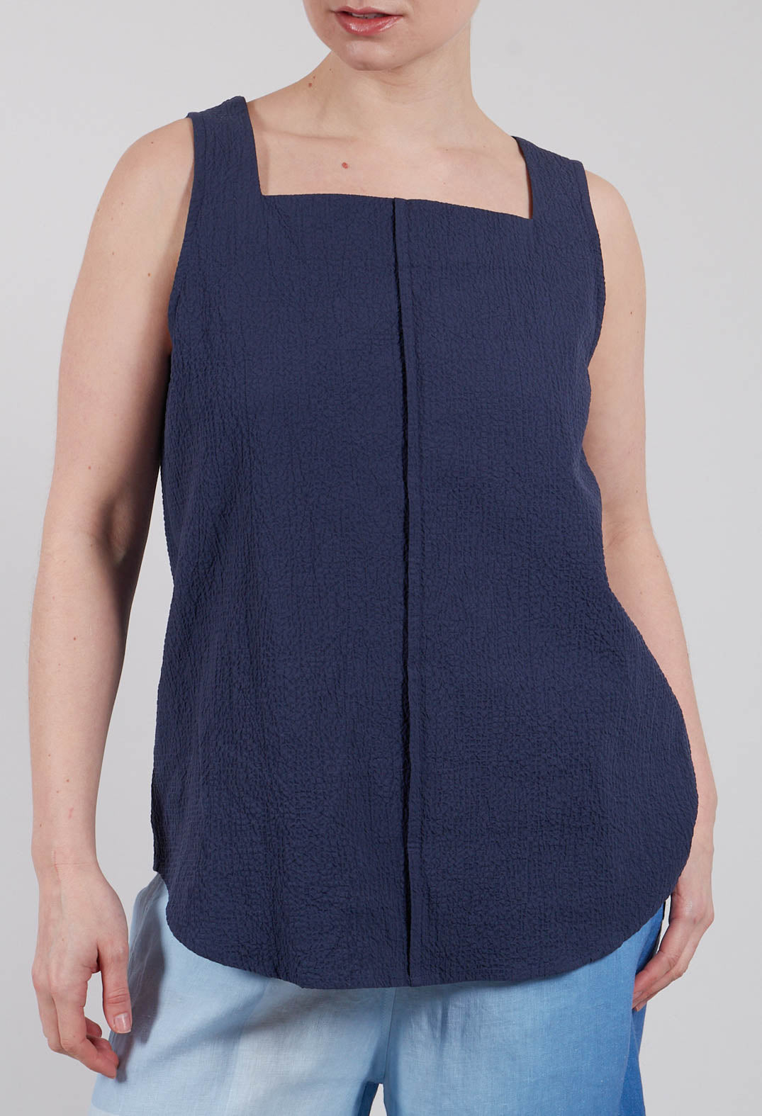 Wadi Top in Dark Blue