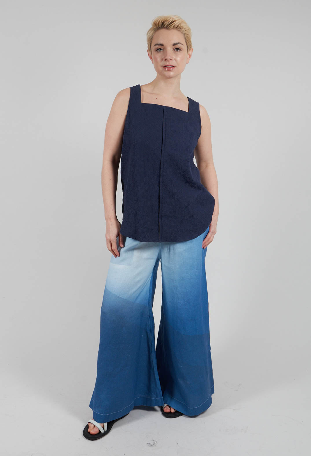 Wadi Top in Dark Blue