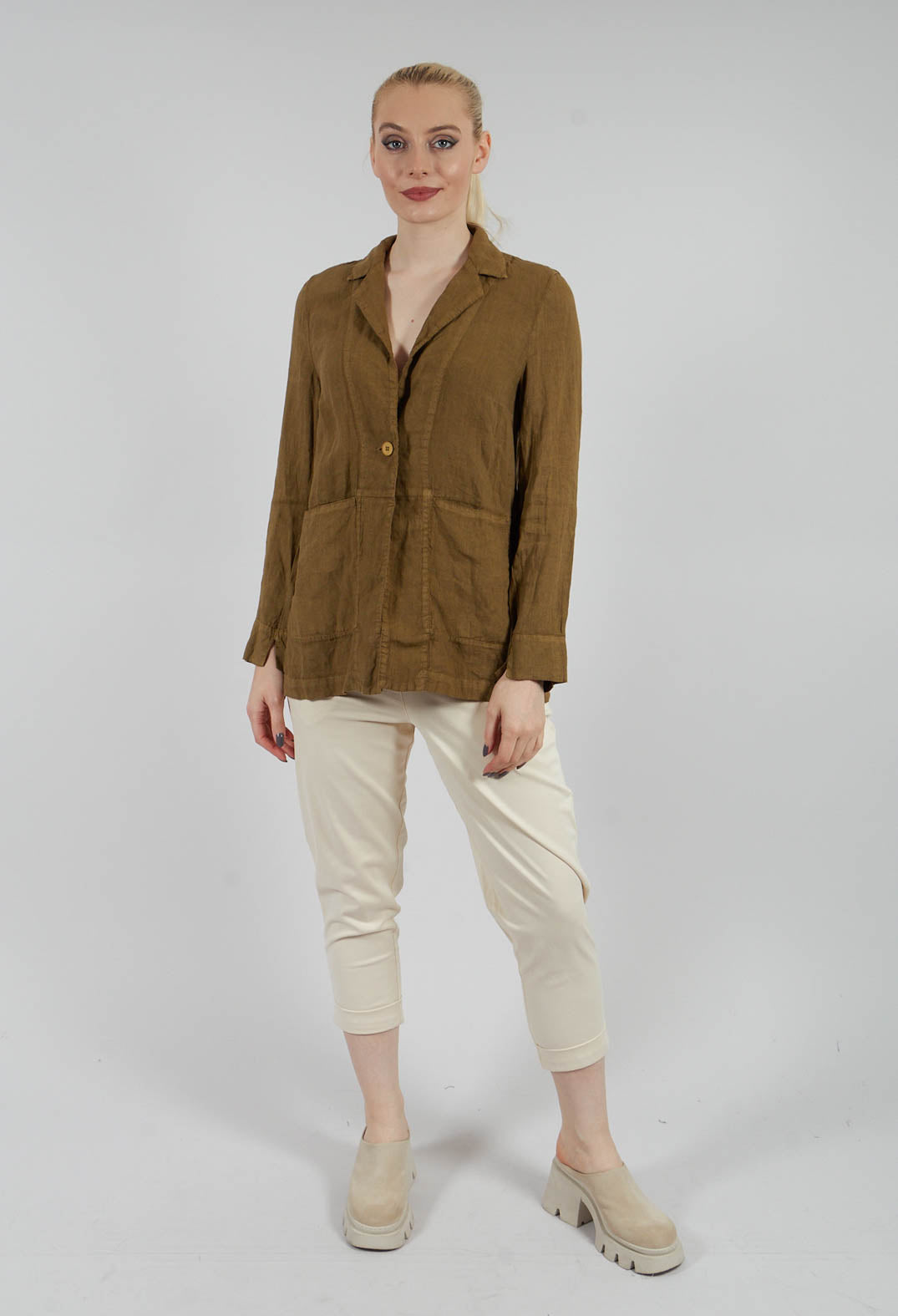 Ambato Blazer in Kaki