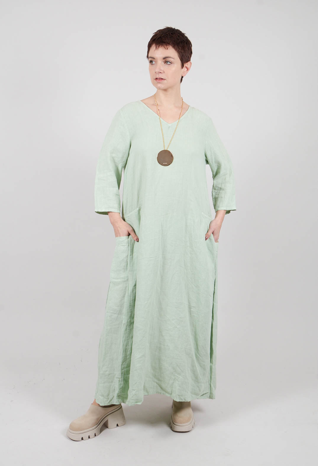 Oyo Dress in Matcha