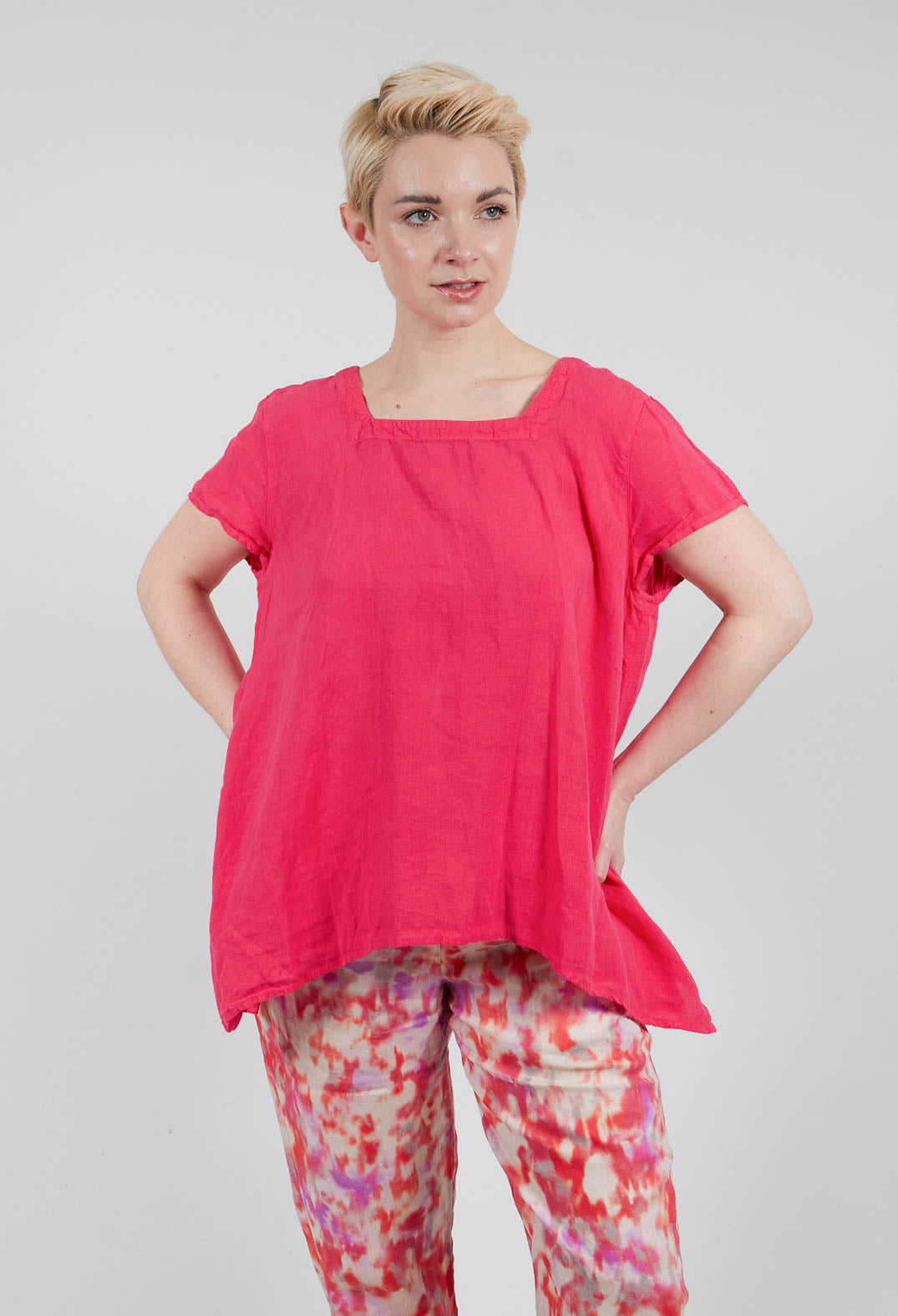 Asu Shirt in Fuchsia